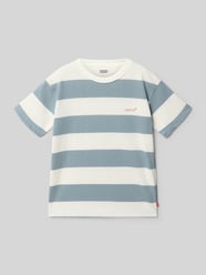 krój regular fit t-shirt z mieszanki bawełny od Levi’s® Kids - 6