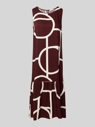 Rozkloszowana sukienka casualowa z czystej wiskozy model 'Wicy atelier' od OPUS - 22