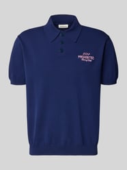 Regular Fit Poloshirt mit Label-Stitching Modell 'Speedtrap' von PROHIBITED - 3