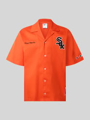 Relaxed Fit Freizeithemd aus Baumwoll-Mix von Champion Orange - 41