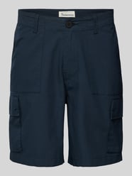 Bermudy z wpuszczanymi kieszeniami w stylu francuskim od Knowledge Cotton Apparel - 4