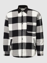 Hemdjacke mit Karomuster von REVIEW Weiß - 14
