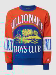 Sweatshirt mit Logo-Patches von Billionaire Boys Club Rot - 27