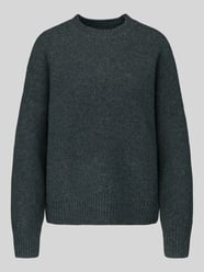 Sweter o kroju oversized z dodatkiem wełny model 'BOOM' od VERO MODA - 18