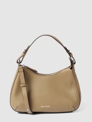 Hobo Bag mit Label-Print von Marc O'Polo Beige - 20