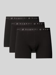Pants mit elastischem Logo-Bund im 3er-Pack von bugatti - 23