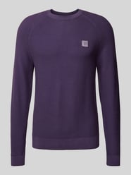 Gebreide pullover met ribboorden van s.Oliver RED LABEL - 25