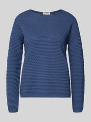 Sweter z dzianiny z okrągłym dekoltem model ‘Dodo’ od FREE/QUENT - 46