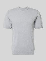 Strickshirt mit Rundhalsausschnitt von Jake*s Studio Men - 43