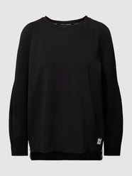 Sweatshirt met labelpatch van Marc Cain Zwart - 29