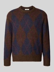 Pullover aus Alpaka mit Rippabschlüssen von Selected - 44