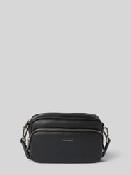 Handtasche mit Label-Applikation und Schulterriemen von CK Calvin Klein - 4