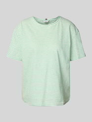 Relaxed fit T-shirt van een mix van linnen en katoen van Tommy Hilfiger - 43