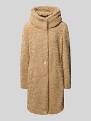 Mantel aus Teddyfell Modell 'STELLA' von Milo Coats Beige - 41