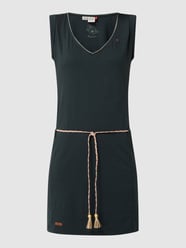 Jurk van jersey, model 'Slavka' van Ragwear Groen - 30