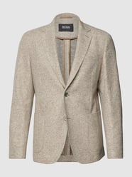 Slim Fit Sakko mit Woll-Anteil Modell 'Hanry' von BOSS Beige - 26