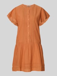 Mini-vrijetijdsjurk van mix van katoen en viscose model 'DESTIN' van Pepe Jeans - 36