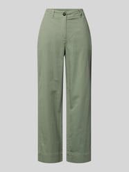 Regular Fit Weite Hose aus Baumwoll-Lyocell-Leinen-Mix von Marc O'Polo - 45