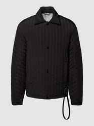 Daunenjacke in Stepp-Optik von Emporio Armani Schwarz - 5
