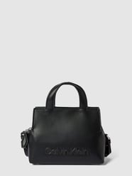 Tote Bag mit Label-Detail Modell 'NEAT' von CK Calvin Klein Schwarz - 26