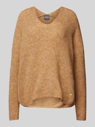 Gebreide pullover met V-hals, model 'THORA' van MOS MOSH - 10