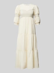 Sukienka midi z marszczonymi detalami model ‘Aria’ od Gestuz - 16