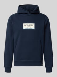 Hoodie mit Label-Print Modell 'FREDERIKSBERG' von JACK & JONES - 20