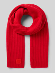 Schal aus Wolle mit Label-Patch von MAX&Co. - 32