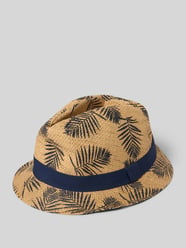 Hoed met all-over motief model 'TRILBY' van Müller Headwear - 7