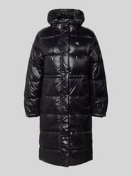 Regular fit gewatteerde lange jas met logoprint, model 'Shine' van Calvin Klein Jeans - 19