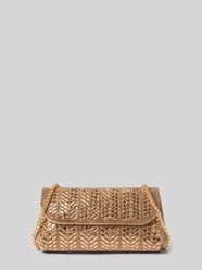 Clutch / Abendtasche mit Glitzerdetails Modell 'BohoBeadMirror' von Jake*s Cocktail Pink - 44