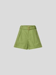 Shorts mit Gürtel von Vince Grün - 43