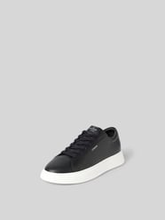 Sneaker aus echtem Leder von Copenhagen Schwarz - 6