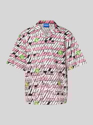 Regular Fit Freizeithemd mit 1/2-Arm Modell 'Ekyno' von Hugo Blue Pink - 8