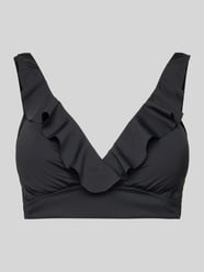 Góra od bikini z falbanami od Lauren Ralph Lauren - 1