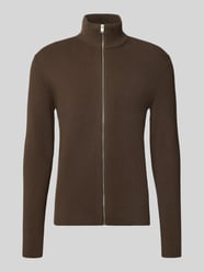 Strickjacke mit Reißverschluss von Lindbergh - 11