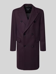 Relaxed fit trenchcoat van wolmix van Strellson - 6
