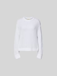 Sweatshirt in Loch-Strick-Optik von Juvia - 29