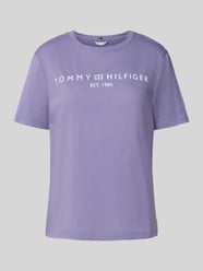 T-shirt o kroju regular fit z czystej bawełny od Tommy Hilfiger - 43