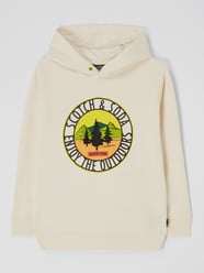 Hoodie mit Print von Scotch & Soda Weiß - 24