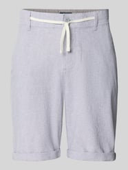 Regular Fit Leinenshorts mit Tunnelzug von MCNEAL - 14