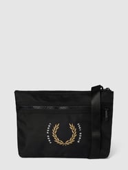 Torba na ramię z wyhaftowanym logo model ‘Laurel’ od Fred Perry Czarny - 18
