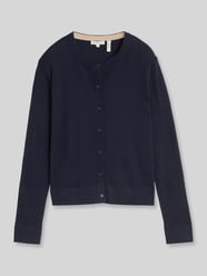 Regular Fit Strickjacke aus Baumwoll-Mix mit Seiden-Anteil von Tom Tailor - 15