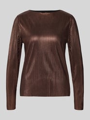 Shirt met lange mouwen met ribstructuur van zero - 20