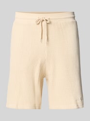 Regular Fit Sweatshorts mit Strukturmuster Modell 'Otto' von Les Deux - 5