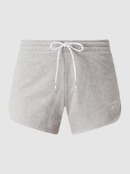 Sweatshorts met elastische band, model 'Terry' van Reebok Active Grijs / zwart - 47