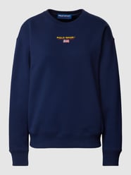 Sweatshirt mit überschnittenen Schultern von Polo Sport Blau - 28