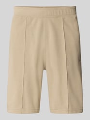 Bermuda's met elastische tailleband en label-stitching van Champion Beige - 28