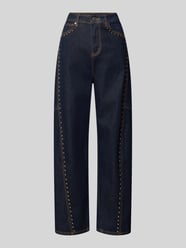 Barrel fit jeans met studs, model 'Studs' van miss goodlife - 13