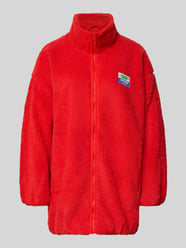 Oversized teddyjas met opstaande kraag model 'HOKTOWN' van American Vintage - 22